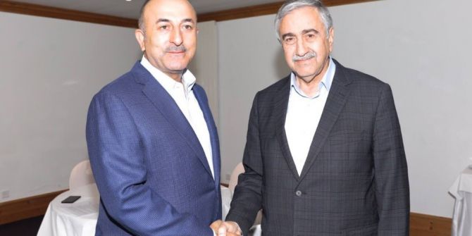 Kktc Cumhurbaşkanı Akıncı, Dışişleri Bakanı Çavuşoğlu İle Görüştü