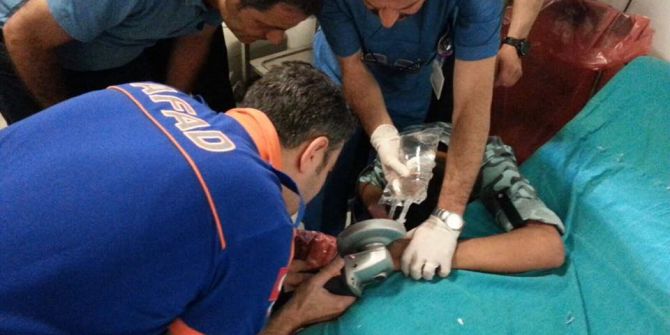 Van’da Parmağına Yüzük Sıkışan Gencin İmdadına Afad Ekipleri Yetişti