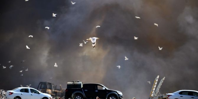 Bursa’da Katı Atık Depolama Alanındaki Yangında 5 Hektarlık Alan Zarar Gördü