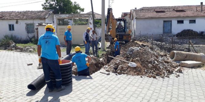 Osmancalı Mahallesine Ek Kanalizasyon Hattı