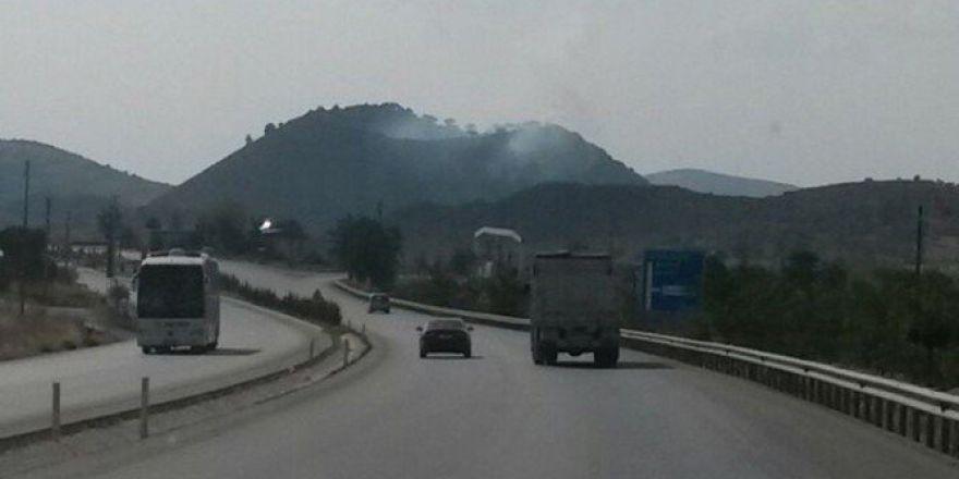 Kula’da Yangın Paniği