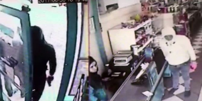 Beyoğlu’nda 1 Dakikada Market Soygunu