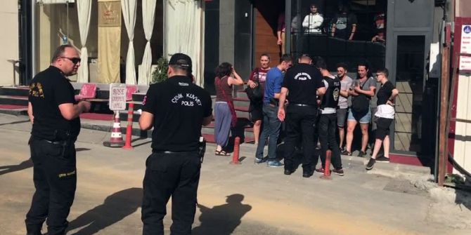 Taksim’e Çıkmak İsteyen Lgbt’lilere Gözaltı