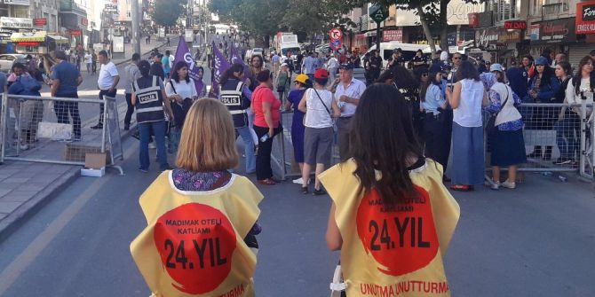 Madımak’ta Hayatını Kaybedenler Başkent’te Anıldı