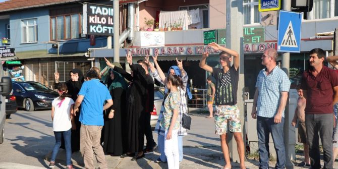Kocaeli’nde Adalet Yürüyüşü Tepkisi
