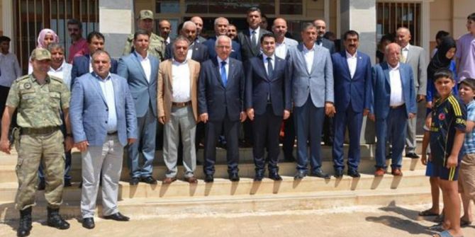 Vali Tuna’dan Ceylanpınar’a Veda Ziyareti