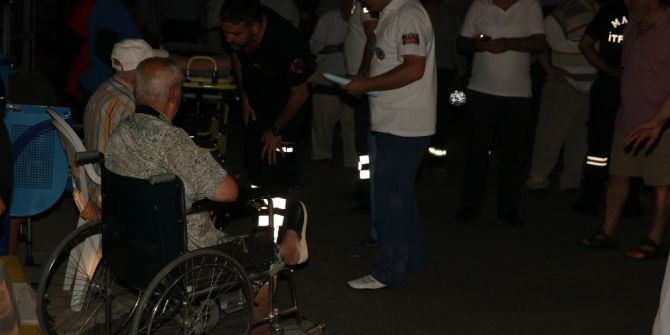 Manisa’da Huzurevinde Yangın Paniği