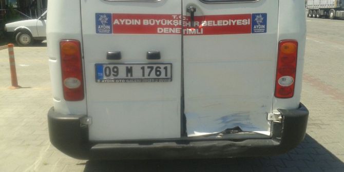 Hamile Sürücü Kaza Ağır Yaralandı