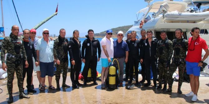 Dalış Ekibi Datça’da Temizlik Yaptı