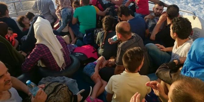 Yunanistan’a Geçmeye Çalışan 33 Göçmen Yakalandı