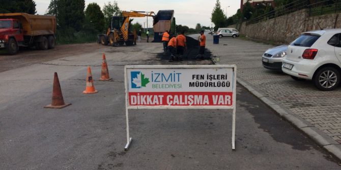 Fevzi Çakmak’ta Bozuk Yollara Yama