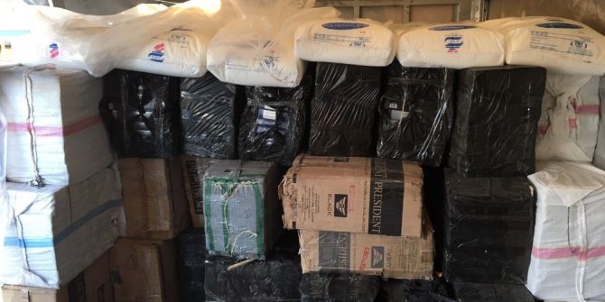 Erzurum’da 109 Bin Paket Kaçak Sigara Ele Geçirildi