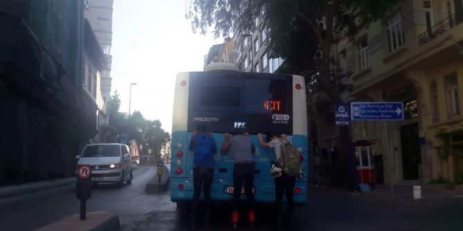 Patenci Gençlerin Tehlikeli Yolculuğu Kamerada