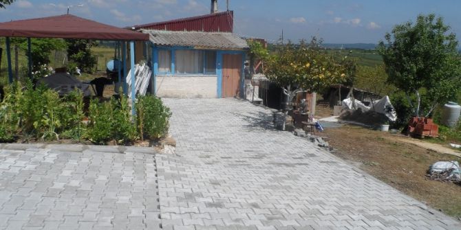 Yenice Köyü Baştan Sona Parke İle Kaplandı