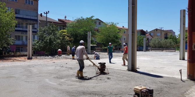 Çamlıtepe Kapalı Pazar Alanı Genişletme Çalışmalarında Sona Gelindi