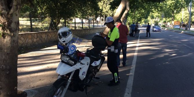 Kahramanmaraş’ta 38 Motosiklet Trafikten Men Edildi