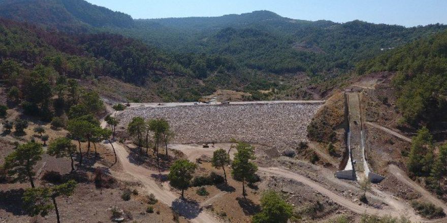 Adrasan Barajı’nda Çalışmalar Devam Ediyor