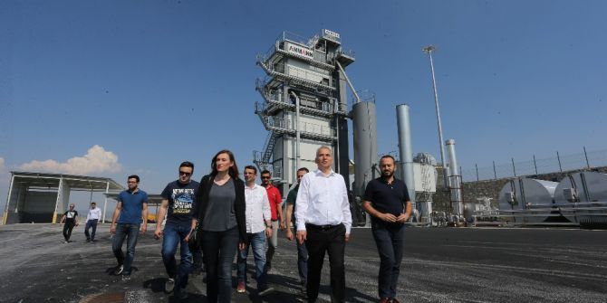 Denizli’ye Modern Ve Çevreci Asfalt Şantiyesi