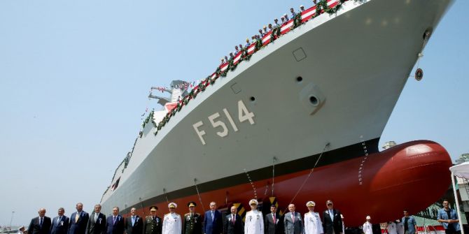 Kınalıada Korveti Cumhurbaşkanı Erdoğan’ın Katıldığı Törenle Denize İndirildi