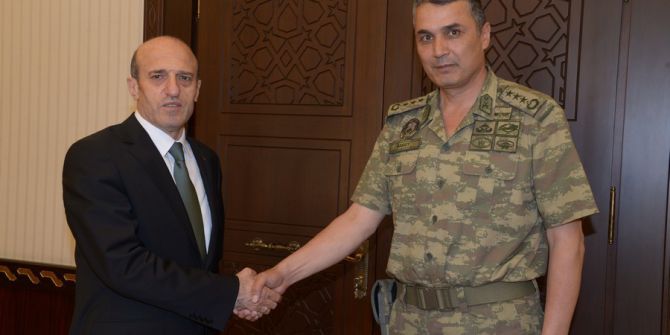 55. Mekanize Piyade Tugay Komutanı Barut’tan Vali Çiftçi’ye Ziyaret