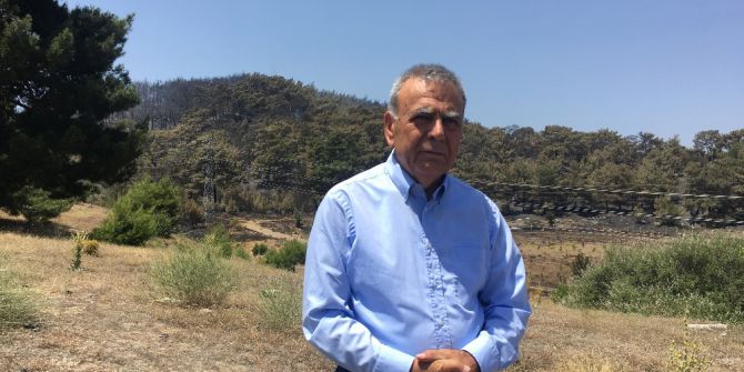 İzmir’deki Yangın İçme Suyunu Etkilemeyecek