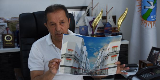 Sakarya Caddesi’nde Sıra Dış Cephe Kaplamada