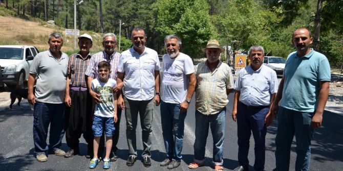 Gedevet Yayla Yoluna Sıcak Asfalt