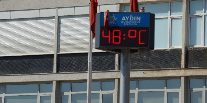 Aydın’da 44 Yıllık Sıcaklık Rekorları Kırıldı