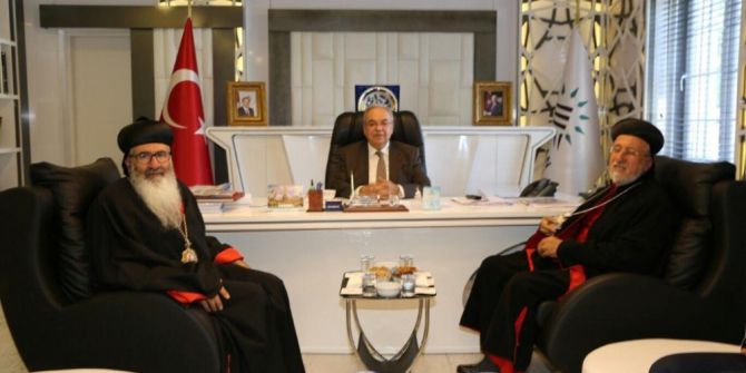 Metropolitlerden Başkan Kutlu’ya Ziyaret