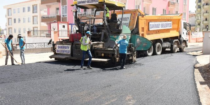 Şahinbey’de Asfalt Çalışmaları Tüm Hızıyla Devam Ediyor