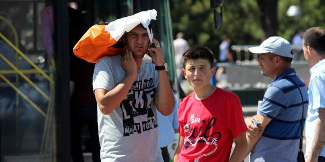 Kayseri’de Bunaltan Sıcak