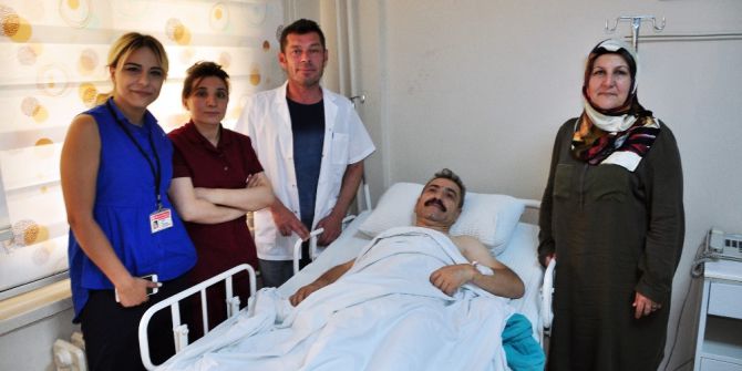 Karnından 3 Kilogramlık Kitle Çıkarıldı