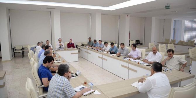 Bilecik Belediye Başkanı Yağcı, Haftalık İstişare Toplantısı Gerçekleştirdi