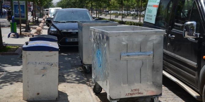 Batman’a 600 Yeni Çöp Konteyneri