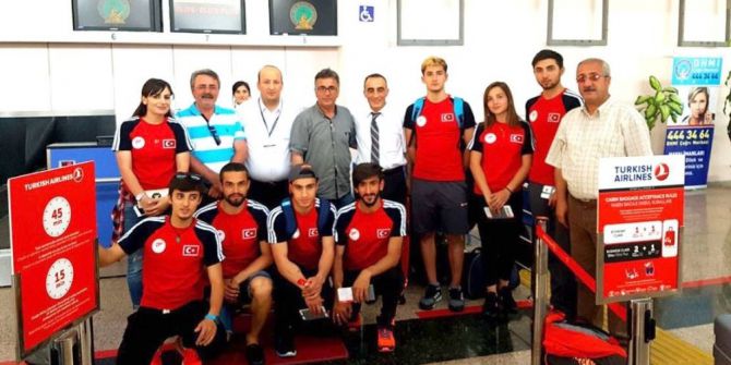 Sürat Pateni Milli Takımı Kore’ye Uçtu