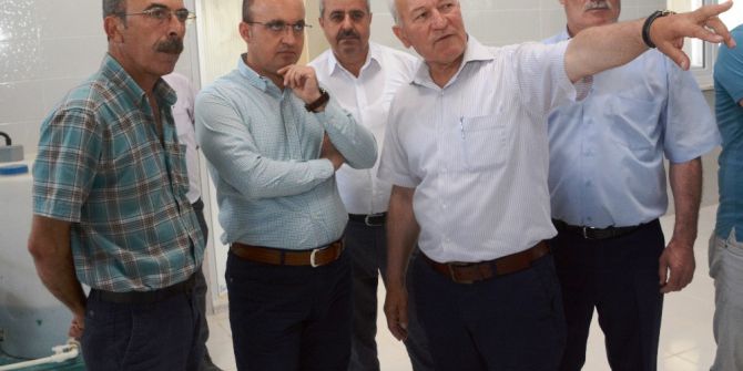 Ak Partili Turan, Lapseki Su Arıtma Tesisini Gezdi