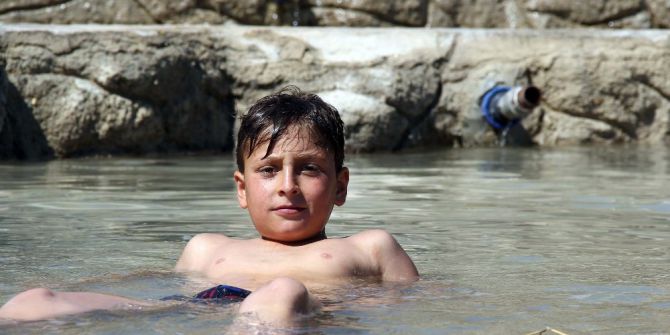 Sivas’ta Sıcak Hava Bunalttı