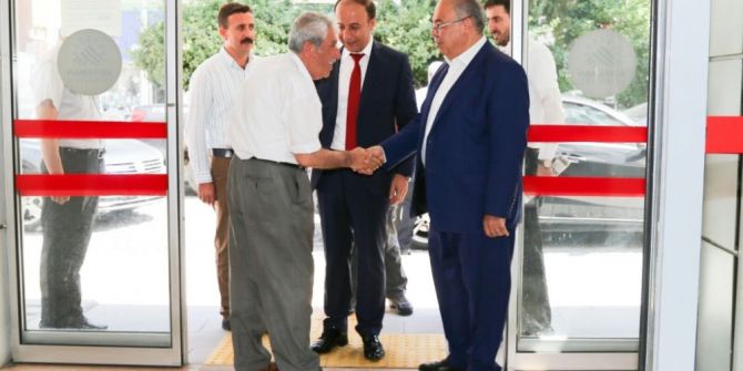 Vali Erin’den Başkan Kutlu’ya Veda Ziyareti