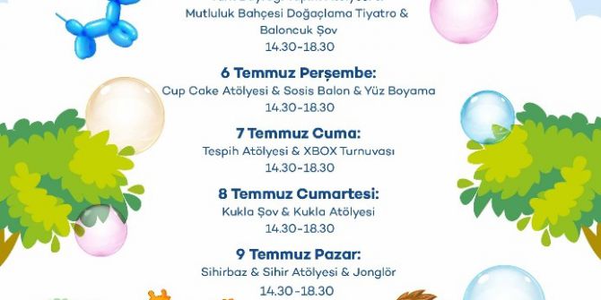 Forum Erzurum Bütün Çocukları Oyun Bahçesi’ne Davet Ediyor