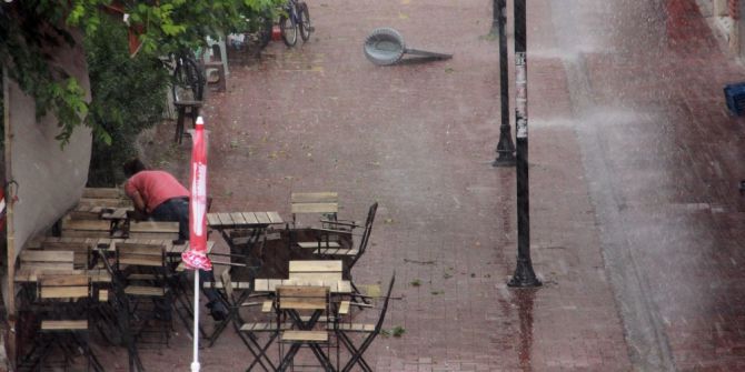 Edirne’de Dolu Sürprizi