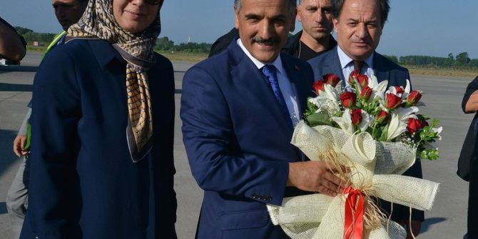 Vali Kaymak Samsun’da