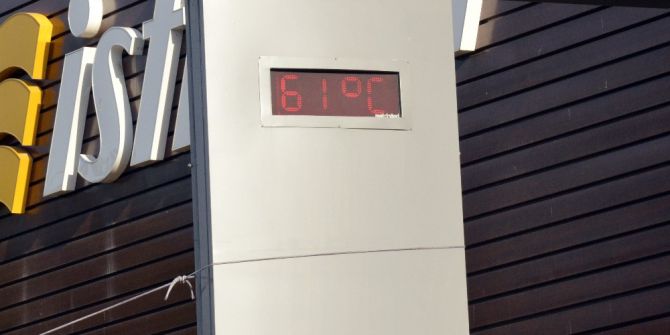 Şanlıurfa’da Sıcaklık Rekoru