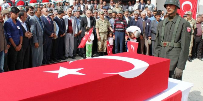 Şehit Korucu Son Yolculuğuna Uğurlandı