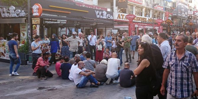 Yüksel Caddesi’nde 7 Kişi Gözaltına Alındı