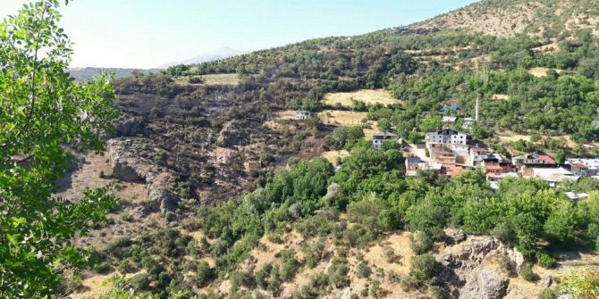 Çemişgezek’te Yangın