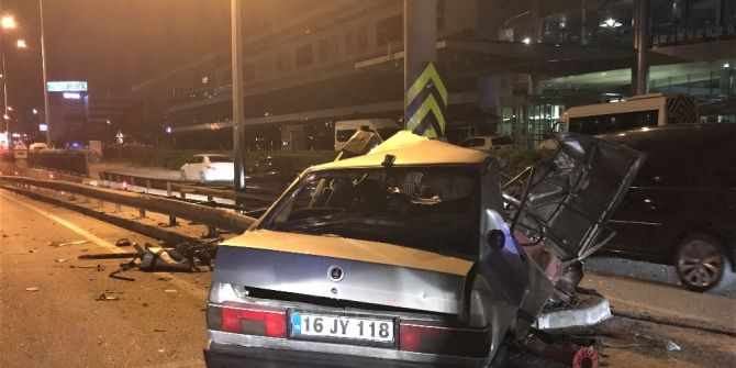 Bursa’da Trafik Kazası; 1 Ölü