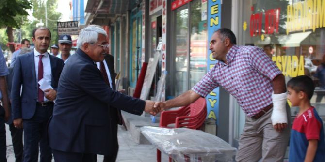 Başkan Karaçanta, Esnafı Ziyaret Etti