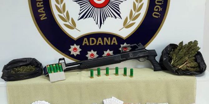 Adana’da Uyuşturucu Tacirlerine Şok Baskın