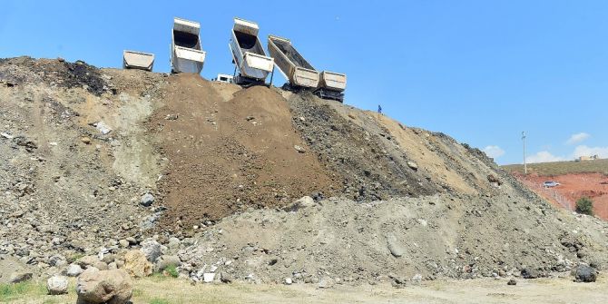 İzmir’de Hafriyat Sahası Yeşil Alana Dönüştürülecek