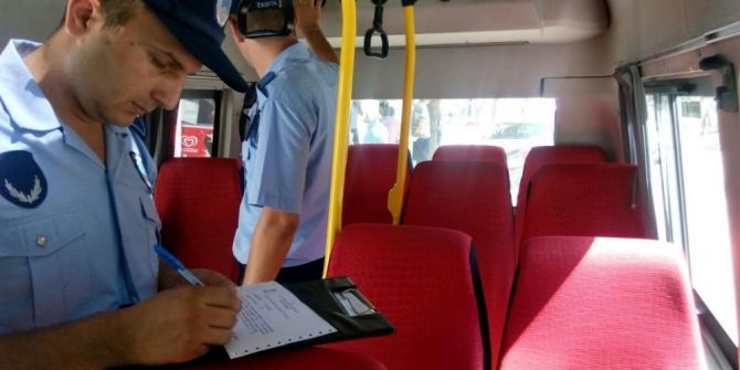 Bilecik’te Dolmuş Ve Otobüslerde Klima Denetimi